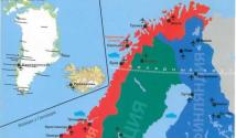 Lista completă a țărilor scandinave Populația din Peninsula Scandinavă