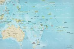 Geography of Oceania: characteristics of the region, climate, animals, plants, population and countries
