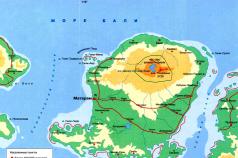Показати на карті острів Ломбок индонезия