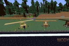 Mod di Minecraft 1.7 10 simulatore di volo.  Flight Simulator è un mod per aerei.  Controlli e preparativi pre-volo obbligatori