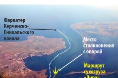 За повреждение опоры моста в керченском проливе возбуждено уголовное дело