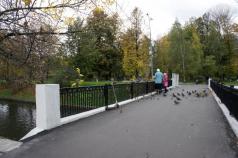 Είσοδος στο πάρκο Krasnaya Presnya