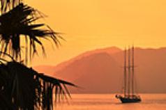 Which sea in Marmaris is the Mediterranean or the Aegean?