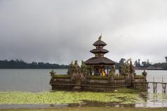 Lake Bratan and Balinese waterfalls In history and culture