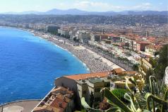 Côte d'Azur: τι πρέπει να ξέρετε πριν ταξιδέψετε Cote d'Azur χάρτης της Γαλλίας και της Ιταλίας