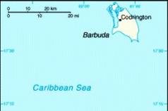 Where is the state of Antigua and Barbuda located and what are the reviews of tourists about it?