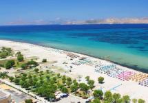 Sights and resorts of the island of Kos in greece Island of Kos on the map of Europe