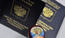 Documents for obtaining a residence permit in Russia on the basis of marriage