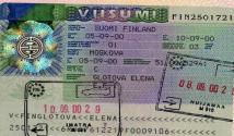 Finlandiyaya viza üçün sənədlər
